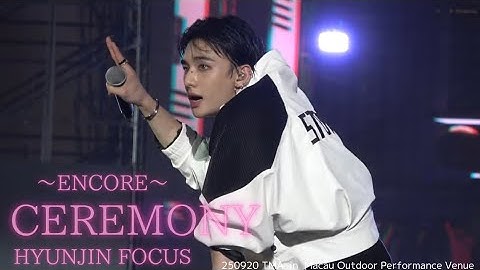 250920 『 CEREMONY（Encore） 』 Hyunjin Focus  THE FACT MUSIC AWARDS (TMA)  fancam   #현진 #StrayKids