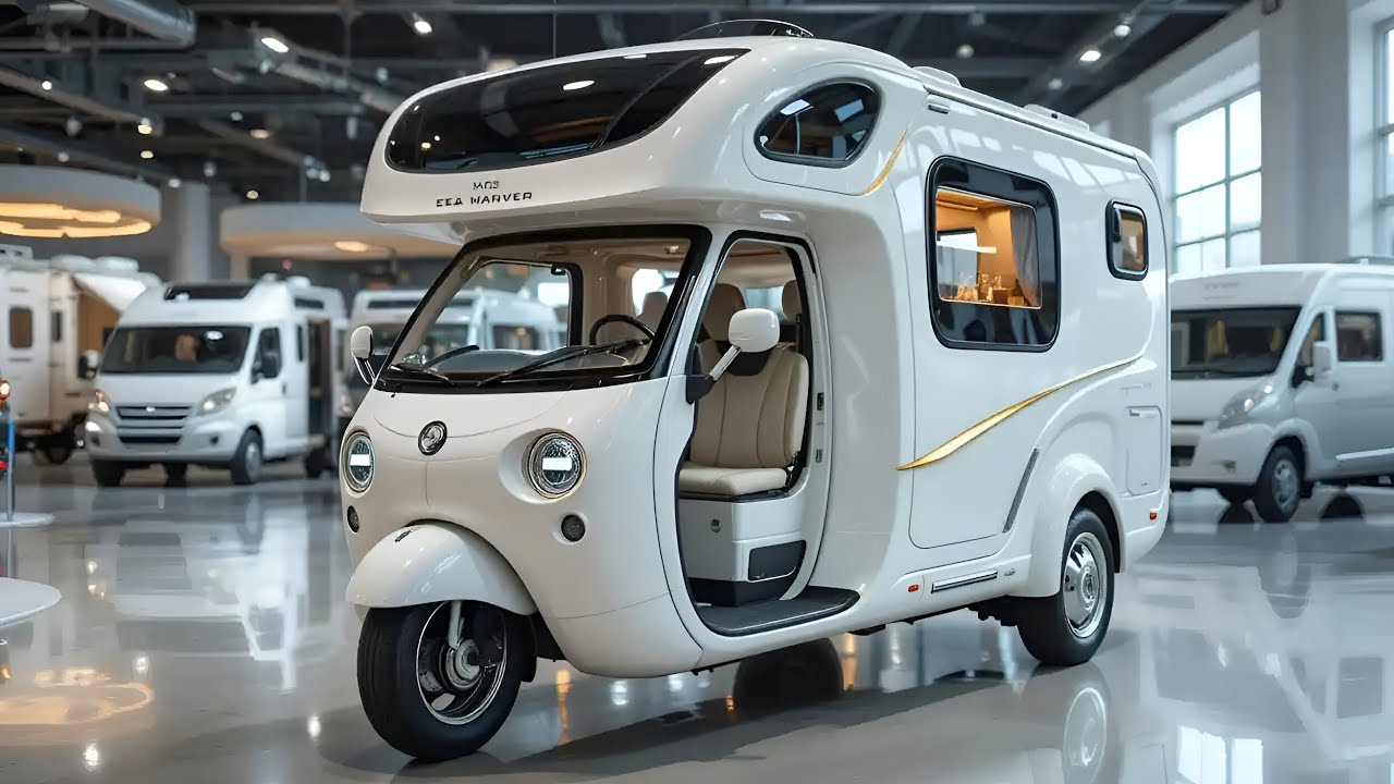 Электрический автодом-кемпер 2025 года, который переосмысливает свободу автономного проживания.