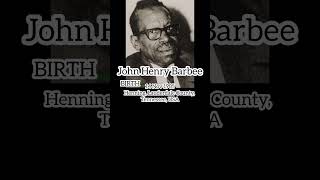 【visit to a grave】John Henry Barbee【Famous Memorial】#gravestone #rip #let's give flowers