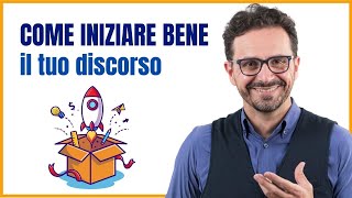 Come iniziare un discorso in pubblico.