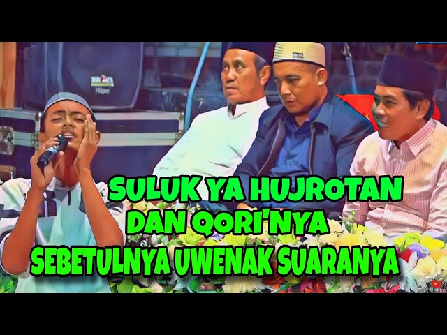 Di Suruh Maju Abah Anza, Pemuda ini Agak Cengengesan,Tapi Suluk Ya Hujrotan & Qori'nya Uwenak class=