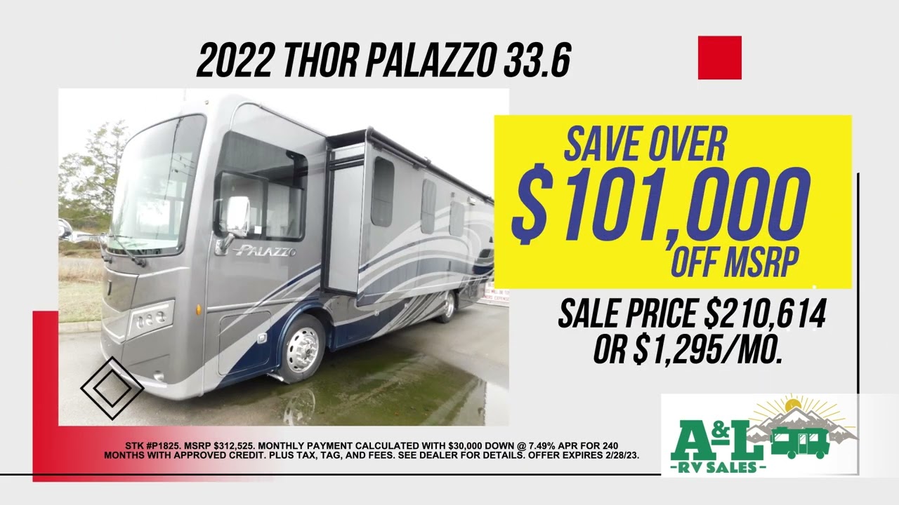 PreSeason RV Price Reduction Event at A&L RV Sales in Sevierville