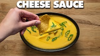 How To Make Nacho Cheese Sauce Recipe - Football Food