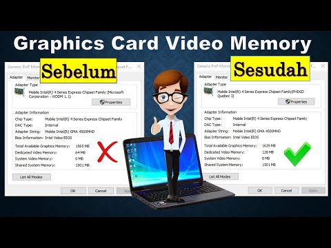 Video: Cara Menambah Kartu Grafis Di Laptop