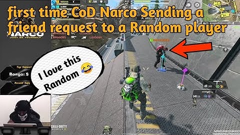 CoD Narco Met the best Random player in CODM CoD Narco Love This Random Player Call of Duty: Mobile