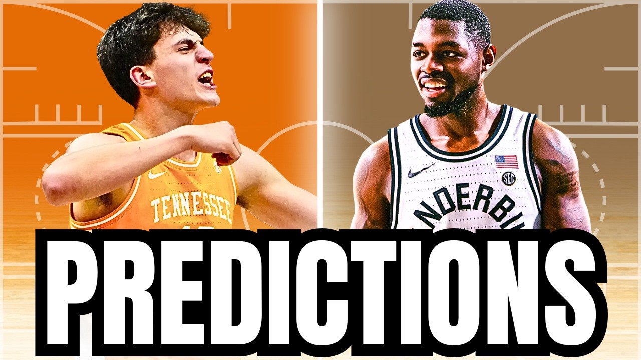 Прогноз на матч Теннесси против Вандербильта | Прогнозы на баскетбольные матчи SEC сезона 2025-26