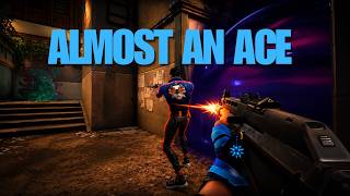 Almost an ACE… But We Lost the Match 😭 | VALORANT Sage Clutch