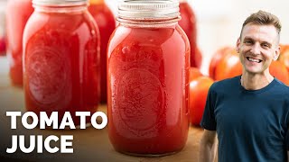 How to Can Tomato Juice