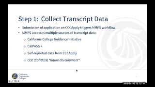 Multiple Measures Placement & AB 705 for California Community Colleges: April 30, 2019