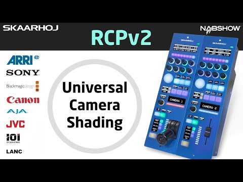 RCP / OCP for Sony, JVC, Canon, ARRI, Blackmagic Design, LANC and VISCA cameras