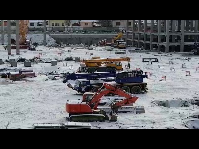 VIDEO FOTO Stadiul lucrărilor la primul Mall din Sibiu. Știm când va fi gata 12 video
