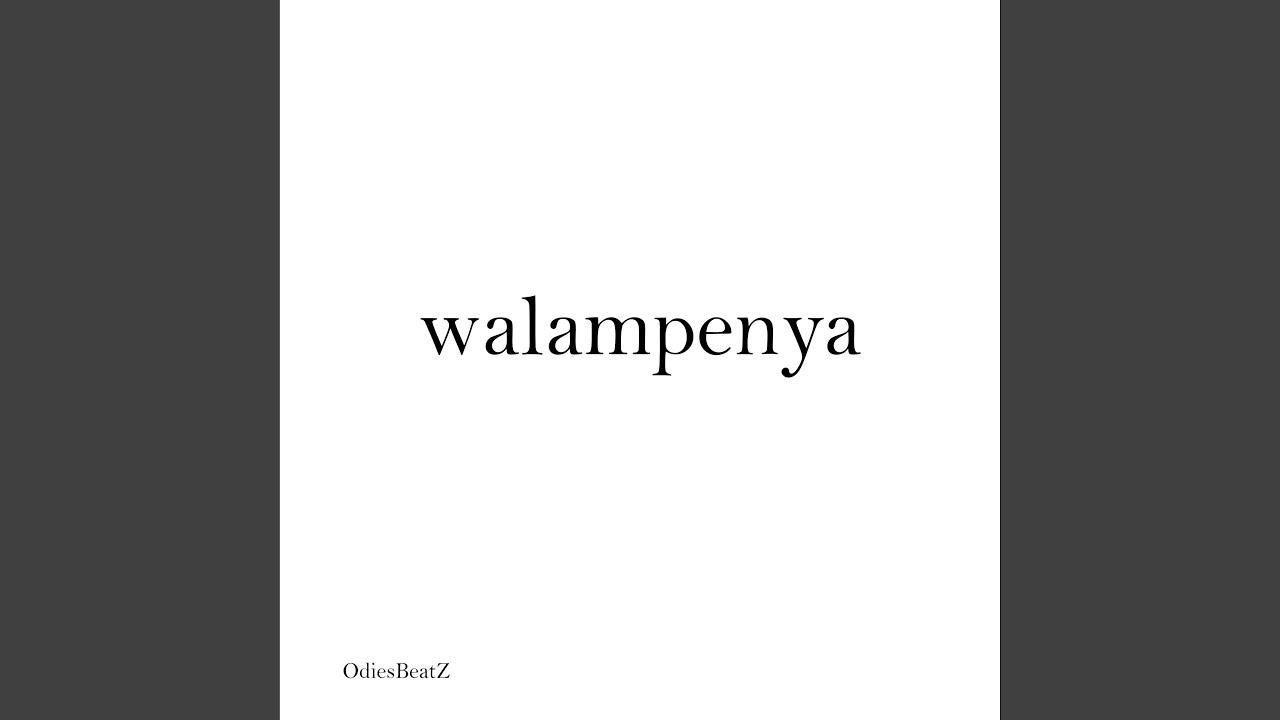 Watch Walampenya on YouTube Watch Walampenya on YouTube