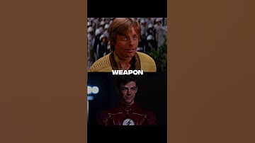 The Flash vs Luke Skywalker #shorts