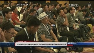 NET. BALI - BEKRAF DORONG PROGAMMER BALI KEMBANGKAN APLIKASI DIGITAL PARIWISATA screenshot 5