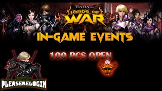 CABAL ONLINE PH - 100 PCS LORD OF WAR BOX OPENING
