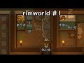 【ゆっくり実況】ゆっくり達のrimworld #1【温帯森林編】