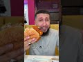Trying the Manchester Burger in Dubai