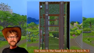 The Sims 4 Enchanted by Nature: Building The Line Part 3: The Mirrored Facade