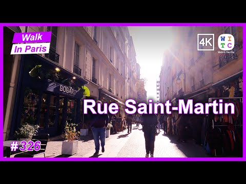 Rue Saint-Martin, Paris,