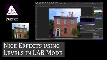 Nice Effects using Levels in LAB Mode