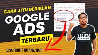 🔴 DIBONGKAR ! CARA BERIKLAN DI GOOGLE ADS TERBARU 2024 DARI DASAR UNTUK PEMULA - GOOGLE ADS TUTORIAL