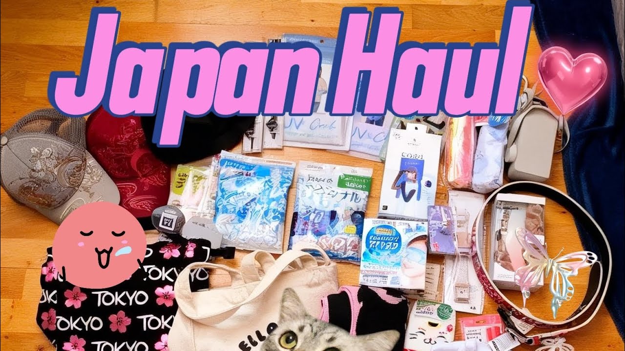 Japan haul ♡#japan #viral #haul #asmr #hot 