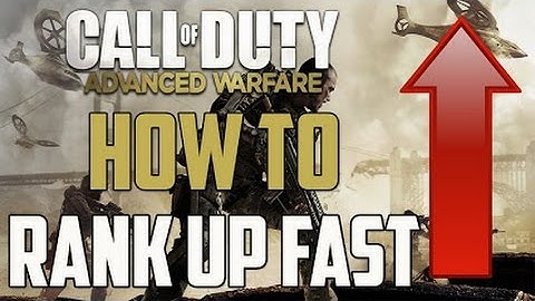 COD Advanced Warfare:Tips & Tricks#2-"How to Rank up Faster"