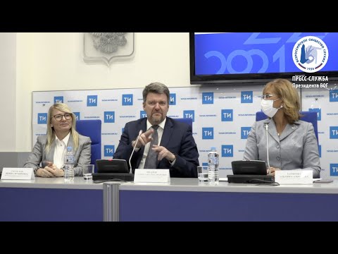 Пресс-конференция в информационном агентстве Татмедиа