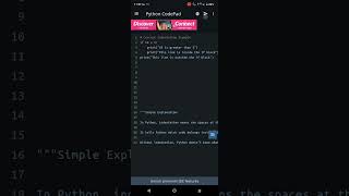 Python Indentation(Level 1, Problem 1)