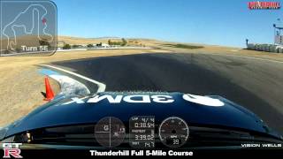Thunderhill 5-Mile Course - 2013 Nissan GTR v.2