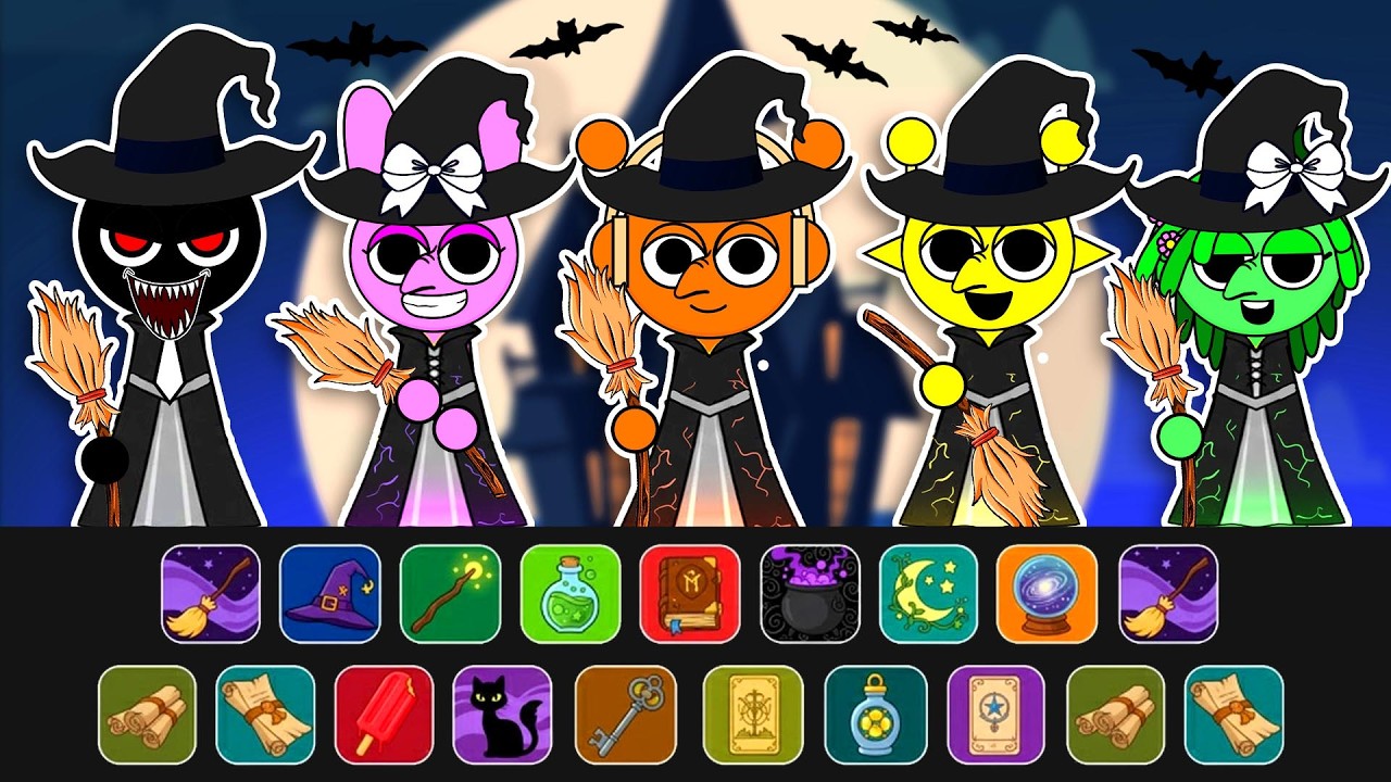 👻Paper DIY👻 Incredibox Sprunki X WICKED: Good Witches and Evil Witches Battle 🪄 | DIY kertas buku 👻