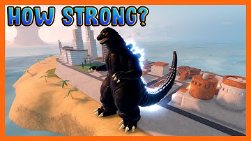 How Strong Is MAX HEISEI GODZILLA? - Roblox Kaiju Universe