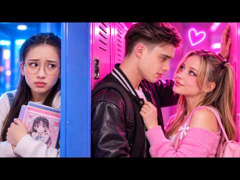 True Love vs. Fake Love! A Nerd Fell for a Bad Boy