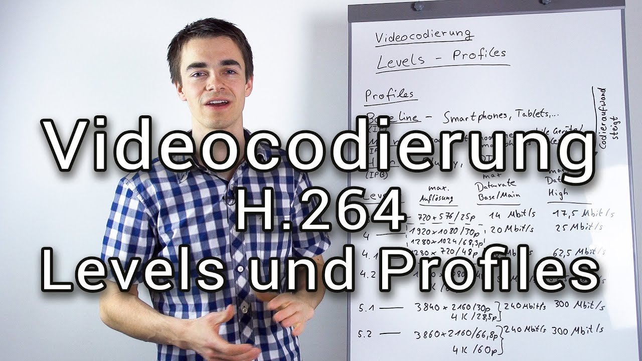 Videocodierung - H.264 - Levels und Profiles