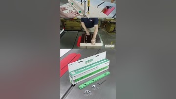 Build Table Saw Sled Even Faster with New ZeroPlay Miter Bars! #shorts