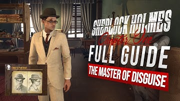 The Master of Disguise - Sketching a Thief Case Full Guide Walkthrough - Sherlock Holmes Chapter One