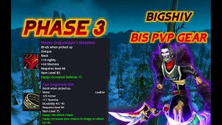 Clic Fresh- Bigshiv Best Pvp Rogue Gear, Talents Phase 3