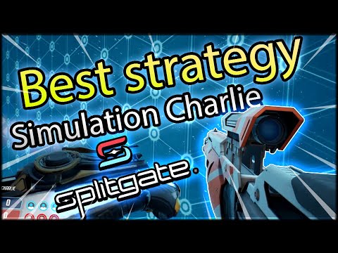 SHOWDOWN Simulation Charlie * BEST PORTAL STRATEGY! * | Splitgate showdown Gameplay