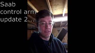 Saab 900 engine removal part 1 (control arm removal part 2)