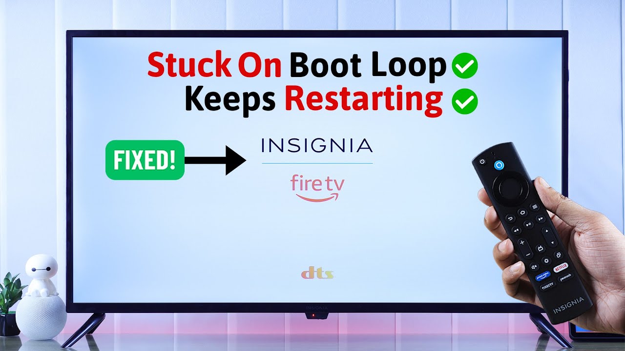 Fix Insignia Fire TV STUCK ON BOOT LOOP Loading Logo Screen YouTube