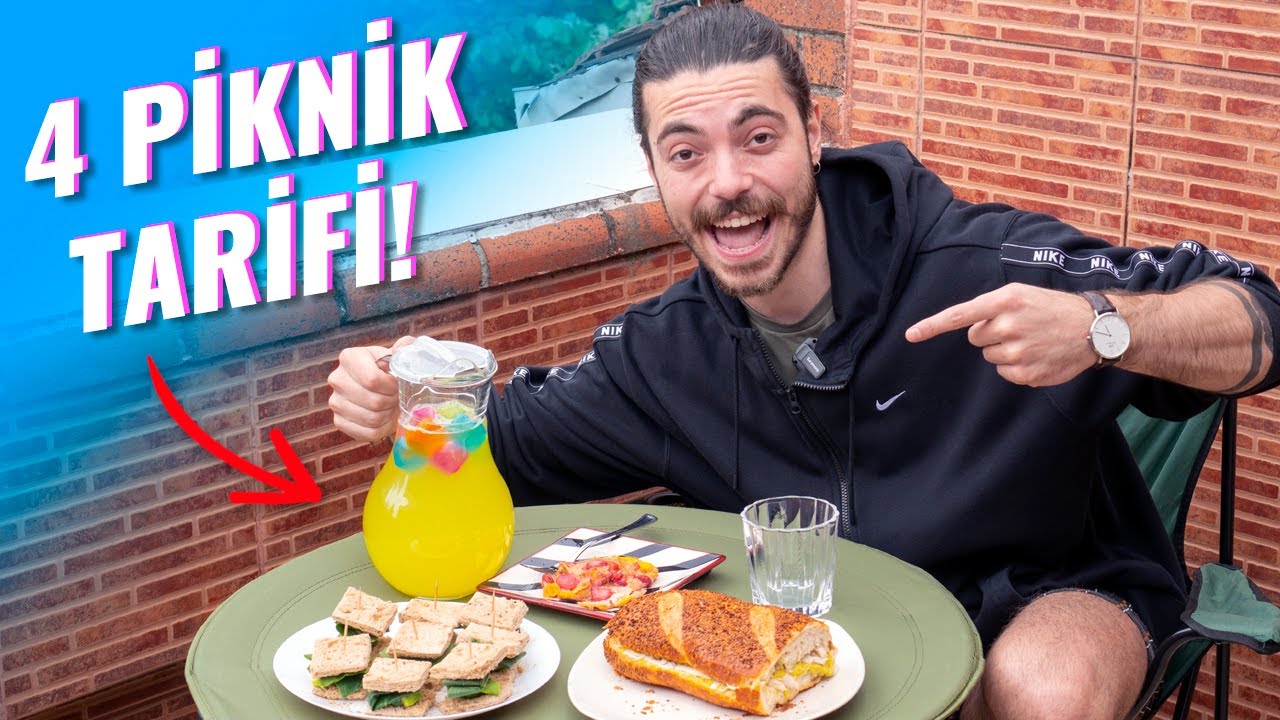 Taşınabilir Piknik Tarifleri (4 tarif bir arada!)