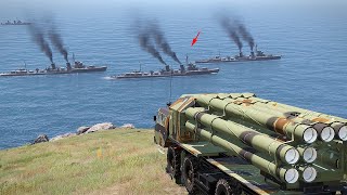 Ukraine Artillery Units Destroyed 2 Russian Heavy Battleships | Milsim ArmA 3 S20
