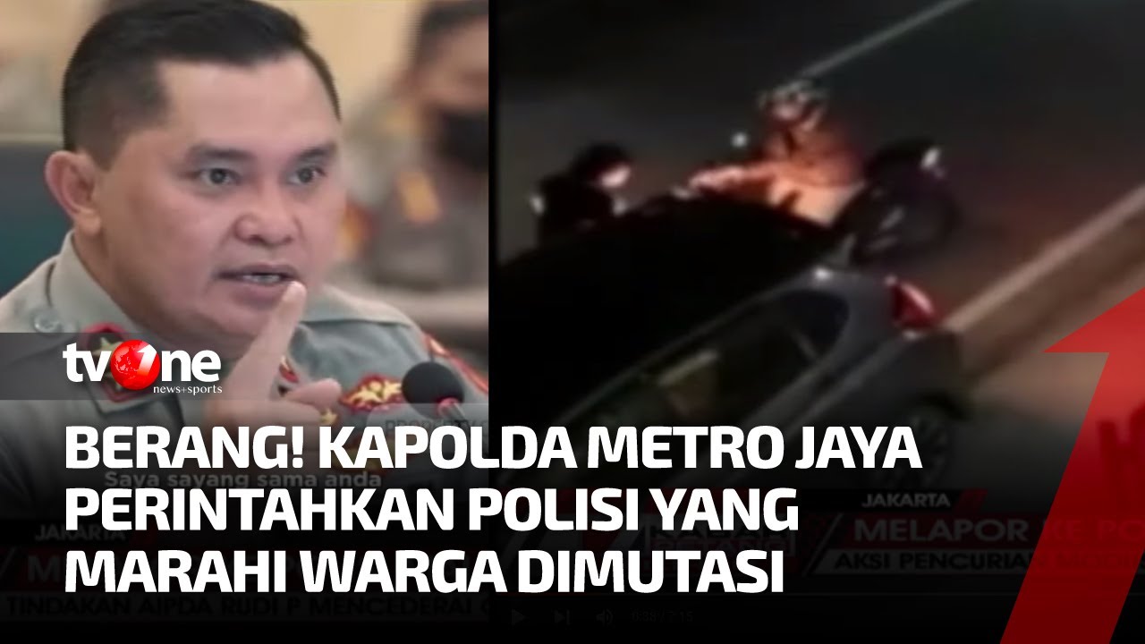 Lapor Polisi Malah Dimarahi, Kapolres Jaktim Minta Maaf | Kabar Petang tvOne