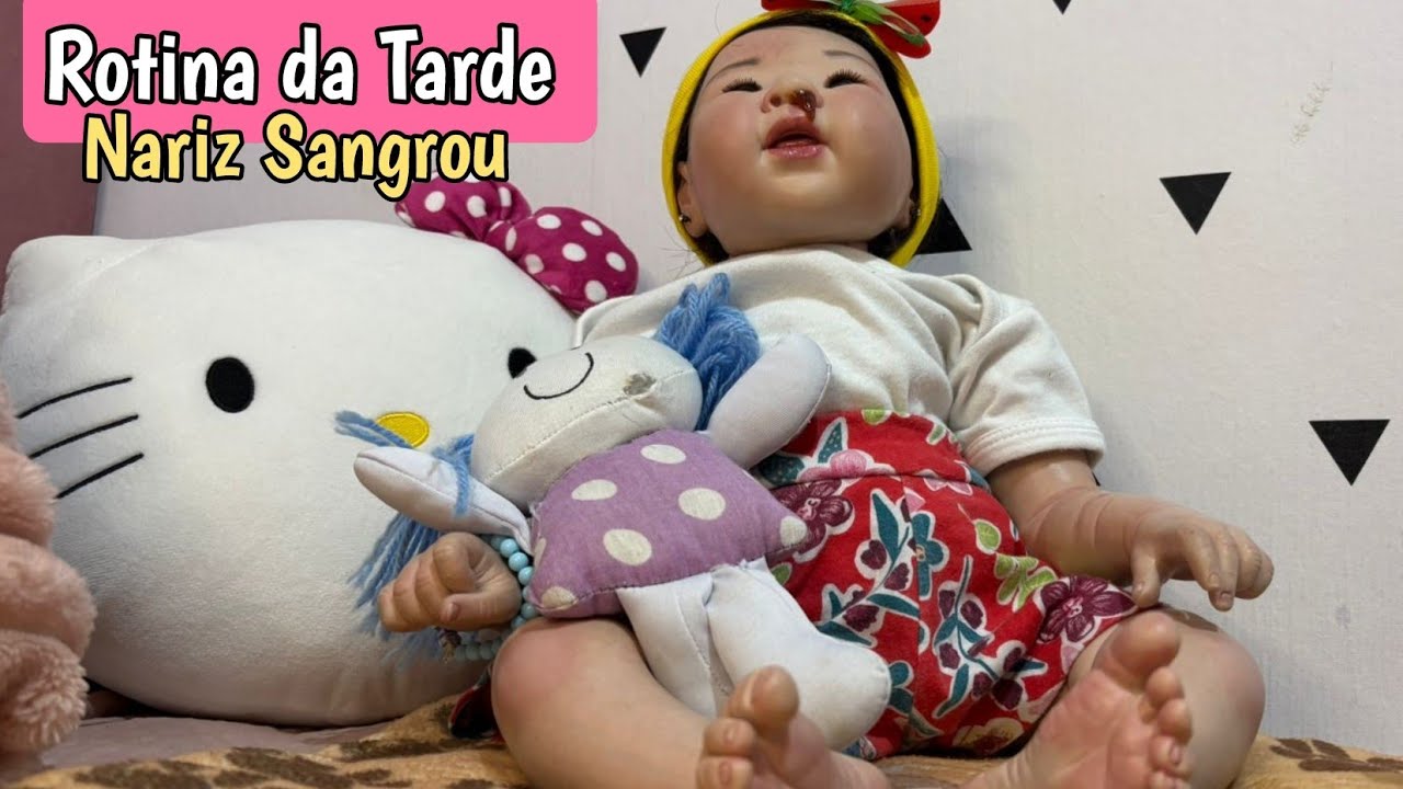 Rotina da Tarde com a Bebê Reborn Zoe 