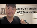 220ish Sq Ft Studio Apartment Tour - Astoria, Queens, NYC