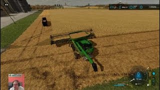LS22 Farmers Tagebuch Elmcreek Live # 242 Flos Weitzen Ernten