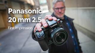 Testing the Panasonic LUMIX 20mm F2.5 in the City