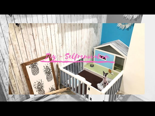 DIY】ペットを飼ったので西海岸風の犬小屋を作ってみた【ゲージ編】I