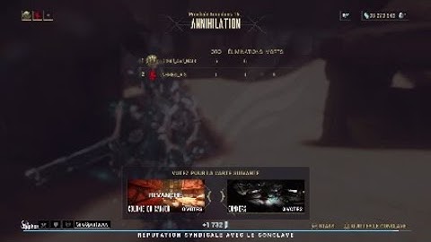 Warframe Conclave: Destroy Nemesi_Ais and his team + showing why they are toxic.