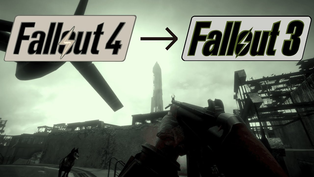 See what Fallout 3 remake looks like in Fallout 4